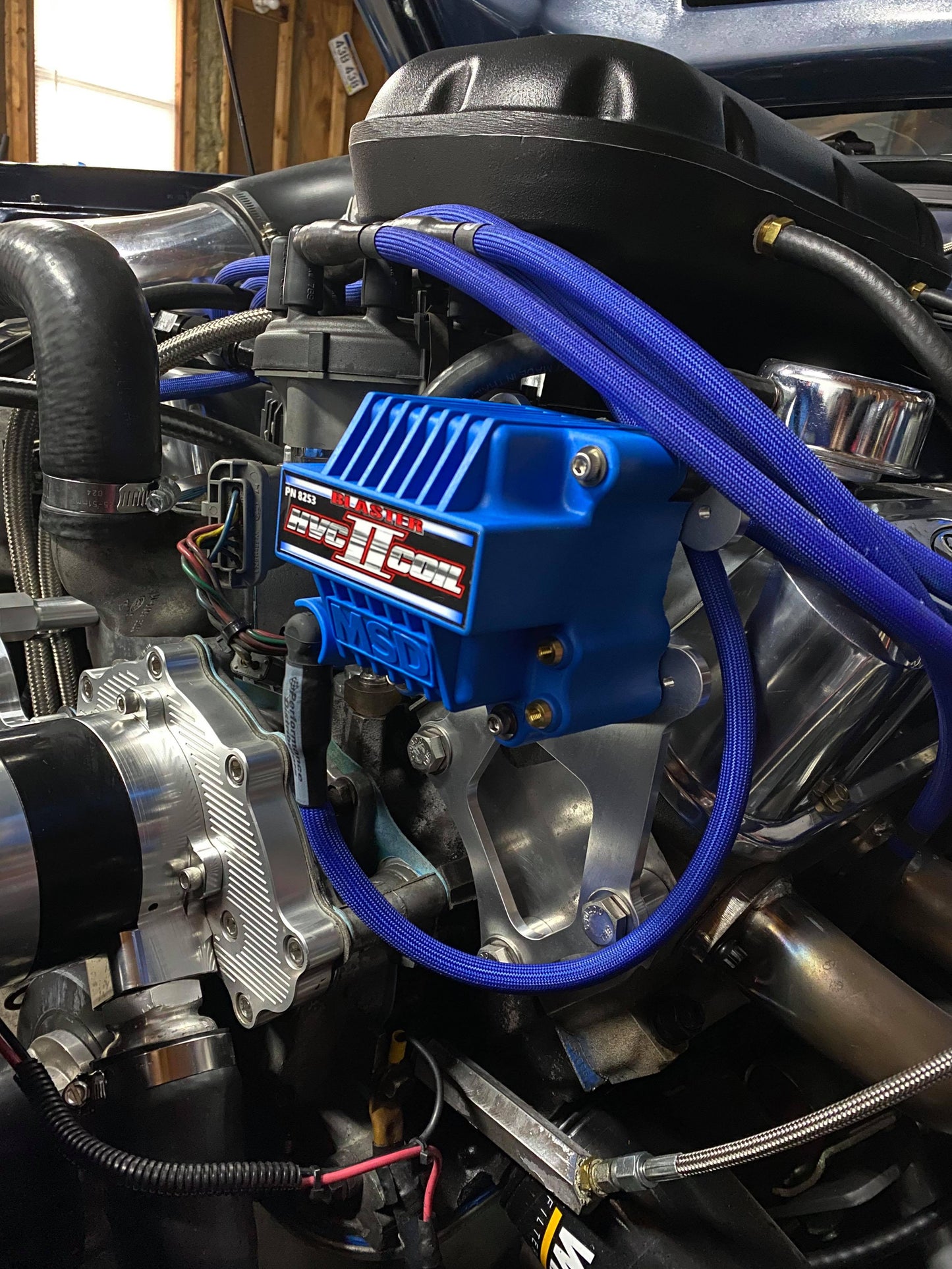 Durable ignition coil bracket for high-performance vehicles
