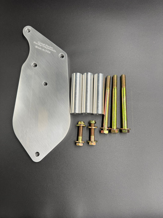 SBF aerospace components vacuum pump mount